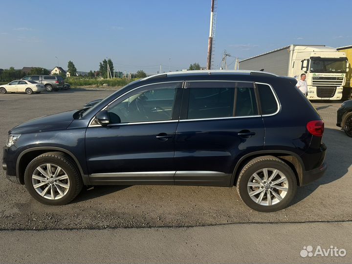 Комплект дефлекторов tiguan nf (1 поколения)