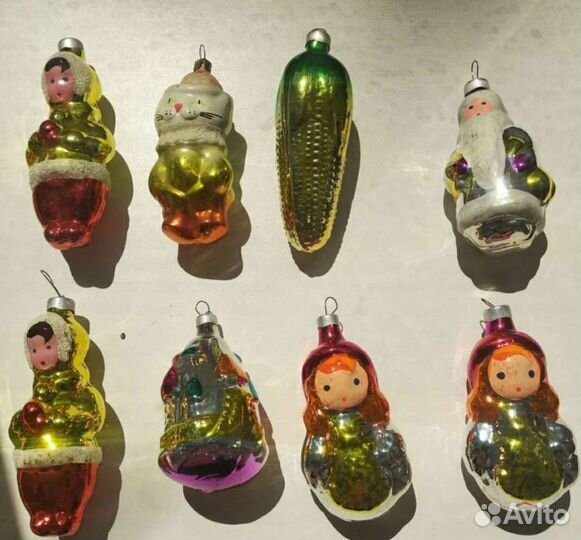Елочные игрушки СССР