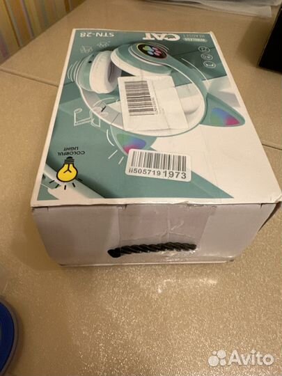 Беспроводные наушники cat stn 28 с ушками новые