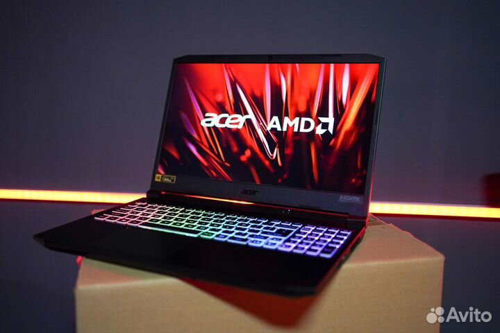 Новый игровой ноутбук Acer Ryzen 5 5600H/GTX1650