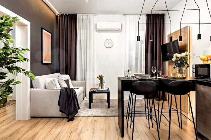 1-к. апартаменты, 27,9 м², 3/4 эт.