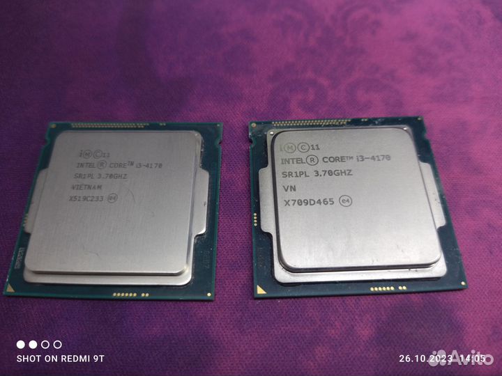 Процессор intel core i3 4170