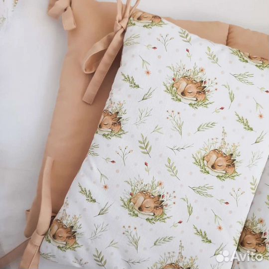 Бортики в кроватку новые