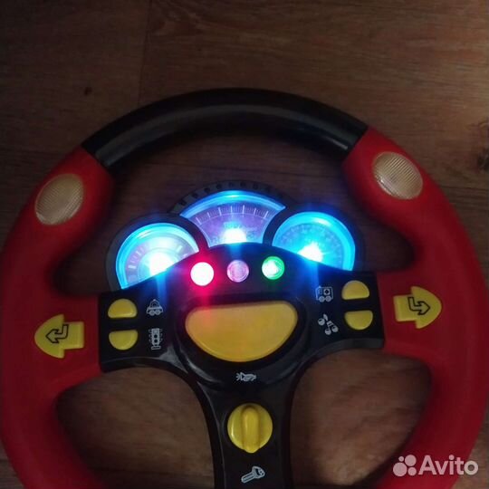 Руль музыкальный игровой