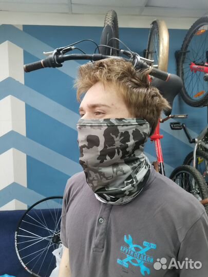 Бафф / велосипедный шарф / велосипедная повязка