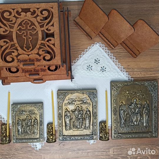 Икона Экономисса (Домостроительница) подарочный ко