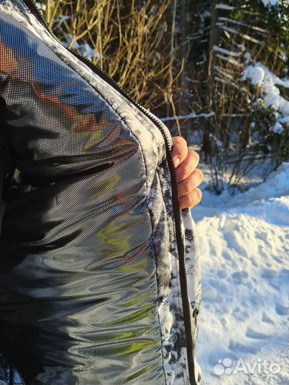 Костюм горка зимняя Белый лес