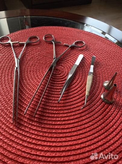 Пинцет, зажимы, инструмент