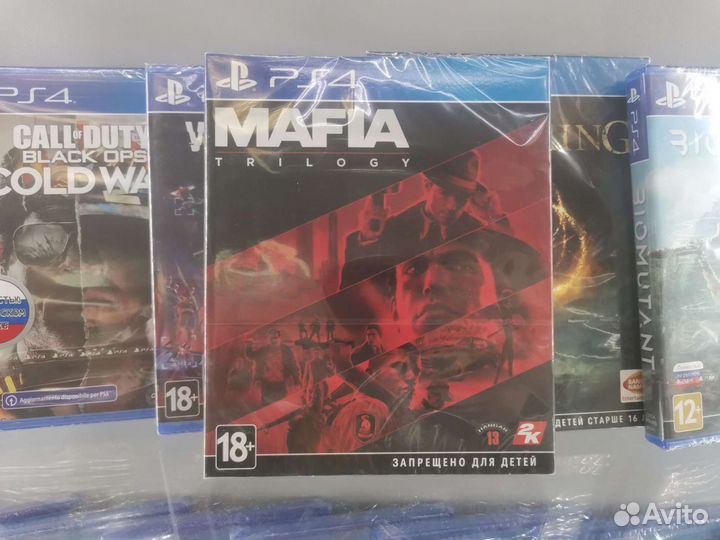 Mafia Trilogy PS4-PS5 новая
