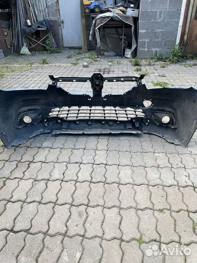 Передний бампер renault logan 2 stepway (оригинал)