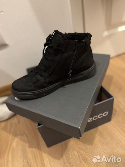 Мужские зимние ботинки ecco