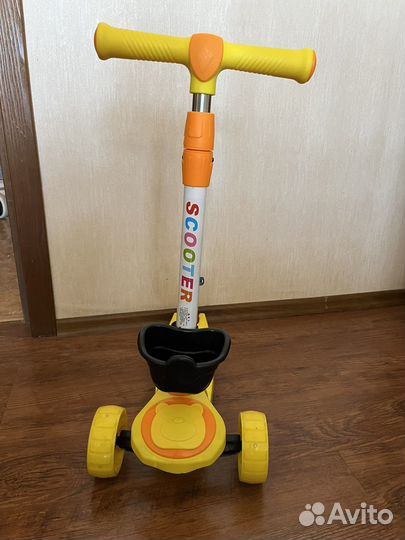 Самокат детский новый