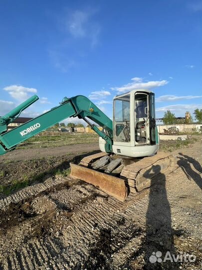 Мини-экскаватор Kobelco SK75UR, 2008