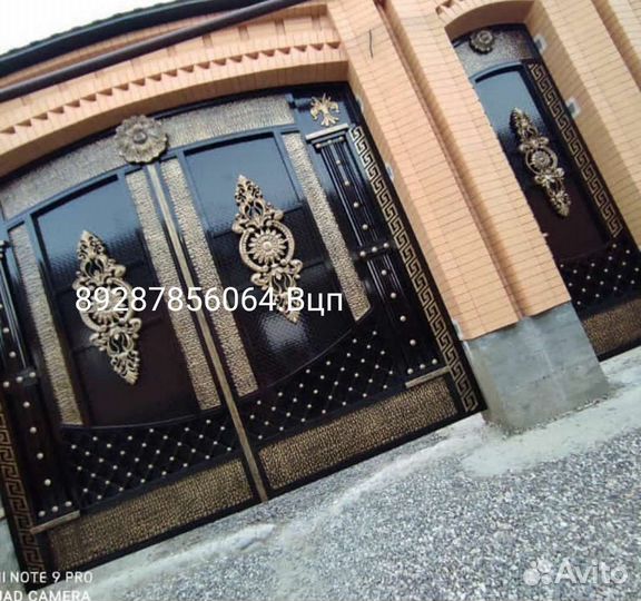 Кованые ворота