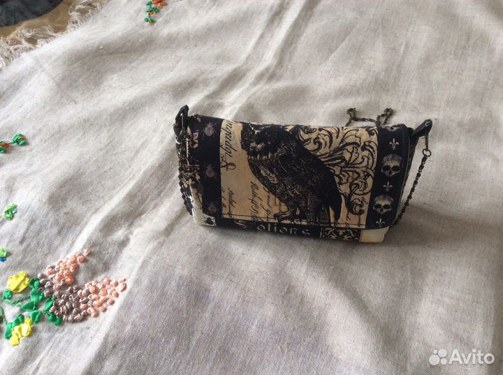 Сумка женская ручная работа ткань
