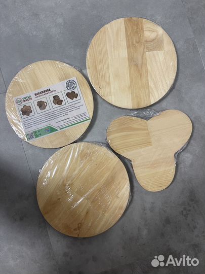 Менажница 21х21х1,8 см покрыта маслом