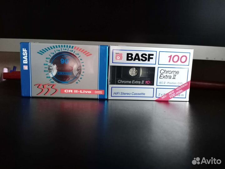 Аудиокассеты basf sony