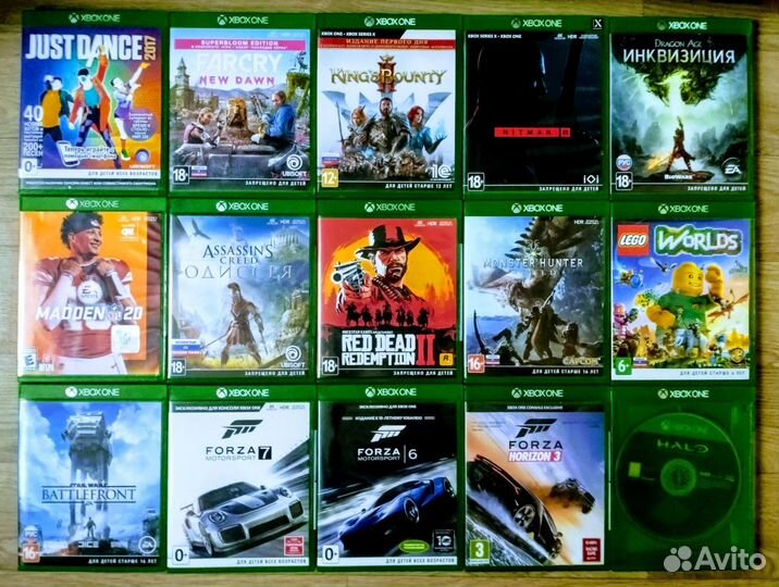 Игры на Xbox One лицензия