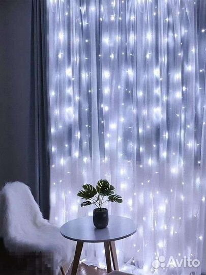 Гирлянда штора