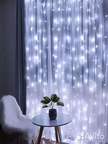 Гирлянда штора