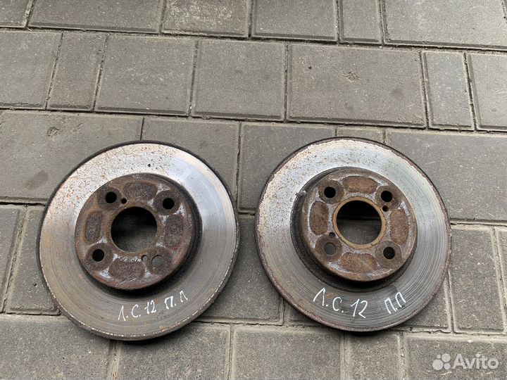 Диски тормозные перед Лифан Солано 1.6 2013