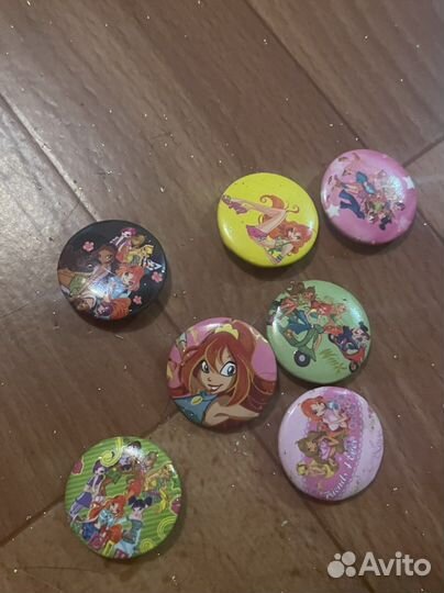 Значки с винкс