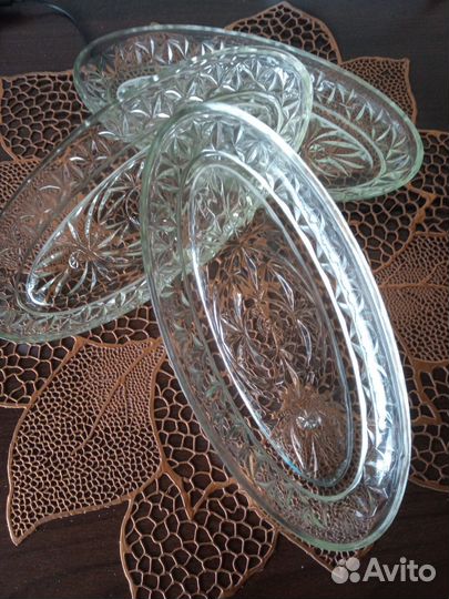 Селедочница стекло СССР