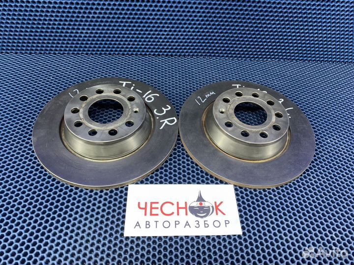 Диски тормозные задние VW Tiguan NF 2016-2017