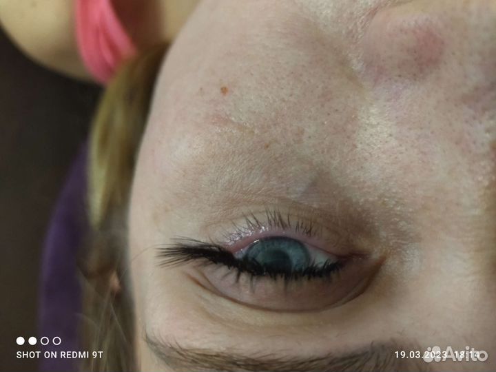 Наращивание ресниц с выездом на дом