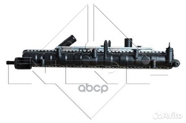 NRF 58023 радиатор системы охлаждения Renault