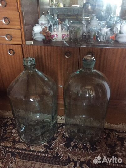 Бутыль стеклянная 25 литров