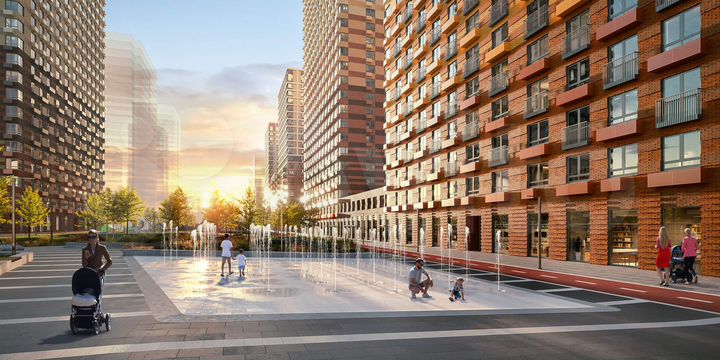 1-к. квартира, 32,3 м², 28/33 эт.