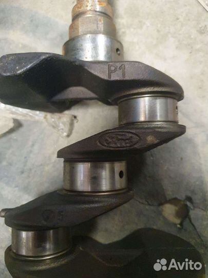 Форд фьюжн 1.6 коленвал