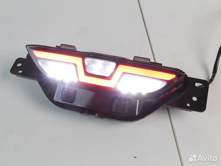 Led Катафот бампера Toyota C-HR, тюнинговый