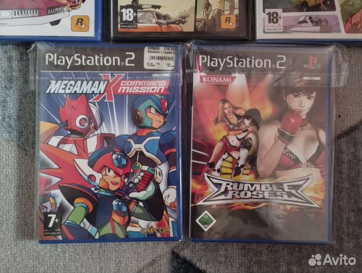 Диски для PlayStation 2 лицензия