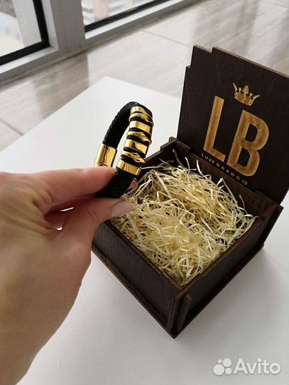 Браслет из натуральной кожи