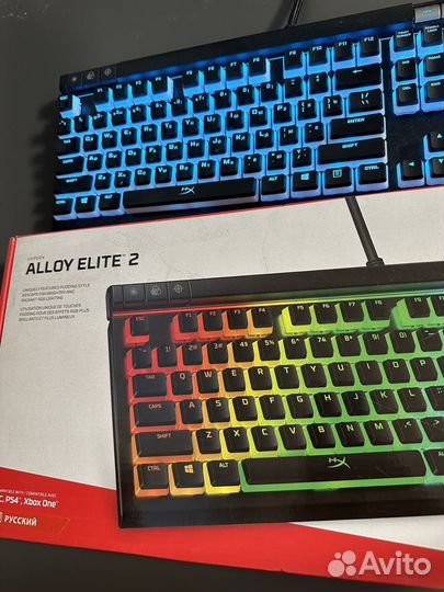 Игровая клавиатура HyperX alloy elite 2