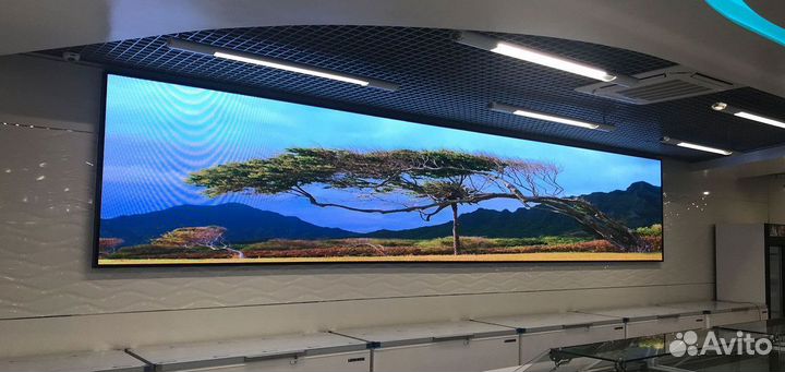 Рекламный экран с бесплатной доставкой