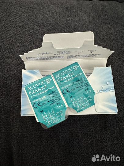 Линзы контактные acuvue oasys двухнедельные