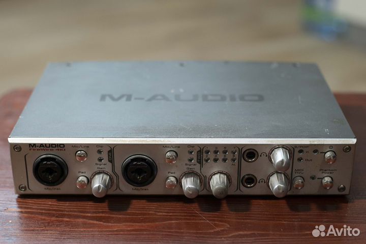 Внешняя звуковая карта m-audio firewire 410