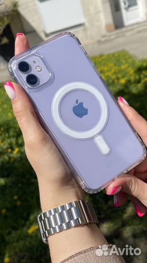 Чехол на Apple iPhone с MagSafe прозрачный