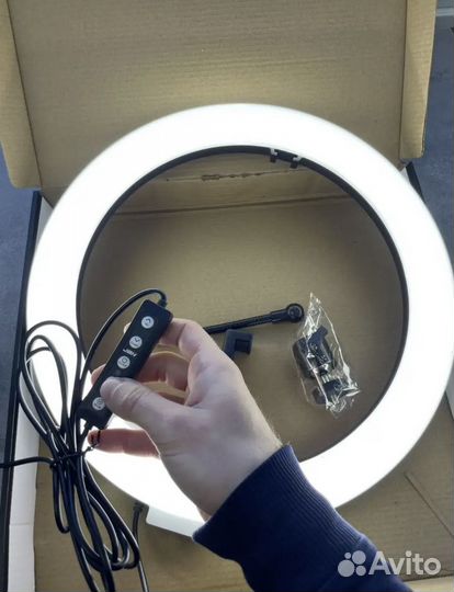 Кольцевая rgb лампа