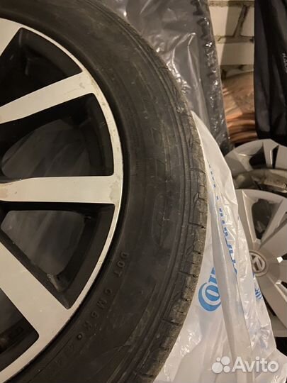 Летняя резина на дисках r16 205*55