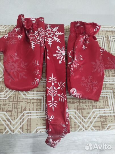 Костюм деда мороза детский 140 см