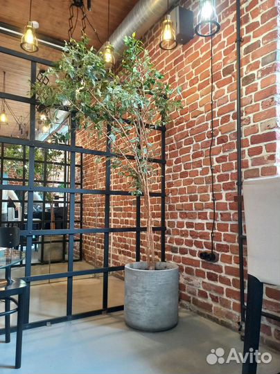 Вазоны, Горшки, Кашпо под заказ из бетона арт 118