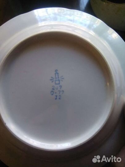 Тарелки средние СССР