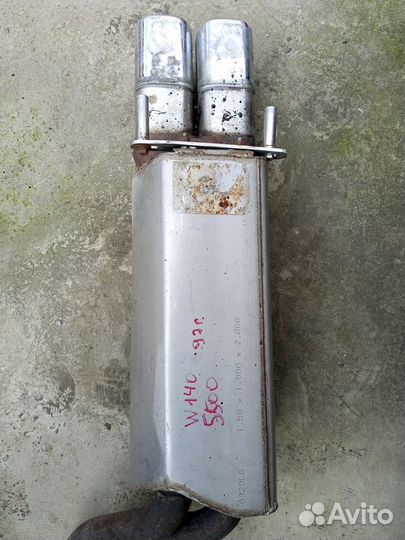 Глушитель Lorinser Mercedes Benz S500 W140