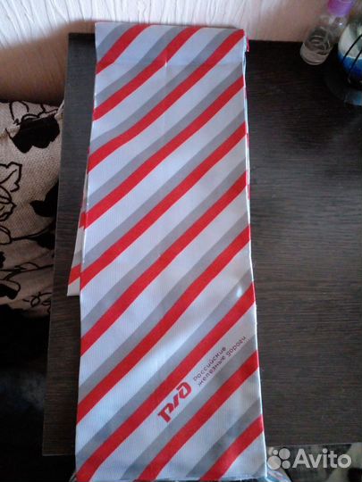 Галстук фирменный ржд