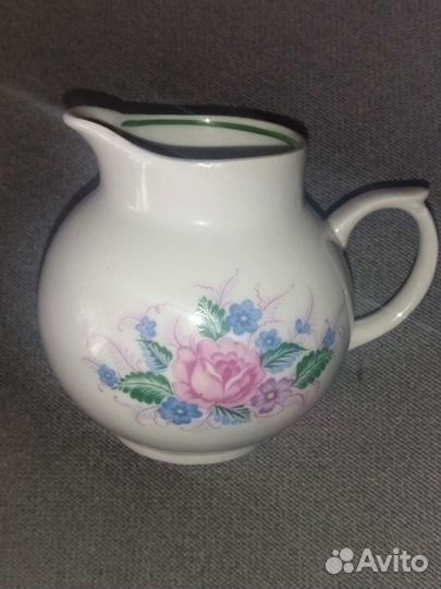 Молочник-сливочник СССР. Дулево 1992 год