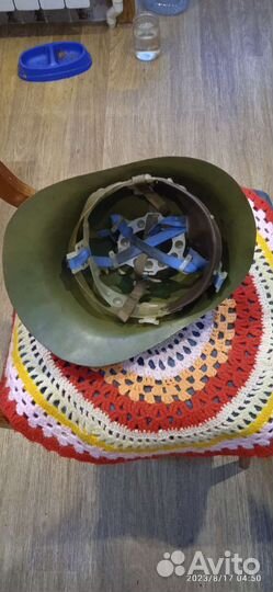 Каска пожарного СССР